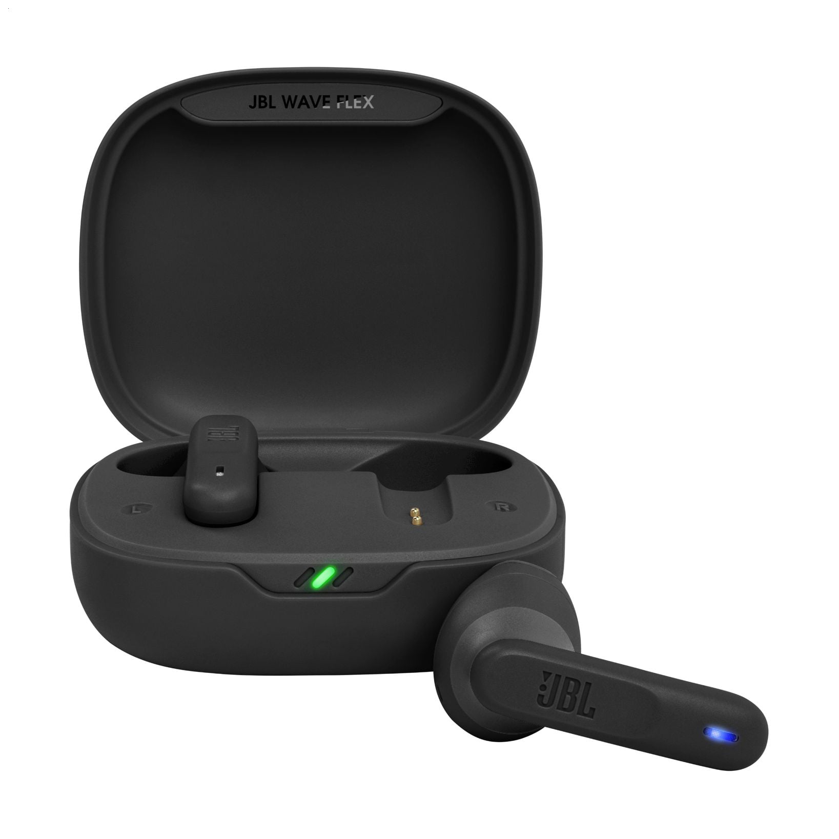 Бездротові навушники вкладиші JBL Wave Flex чорні (JBLWFLEXBLK)